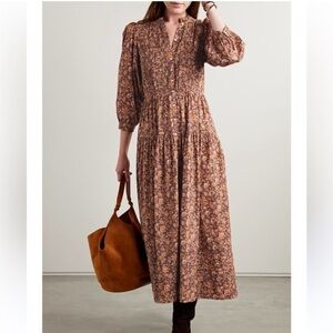 DOEN Philana Dress - size S - Mulberry Vine Floral